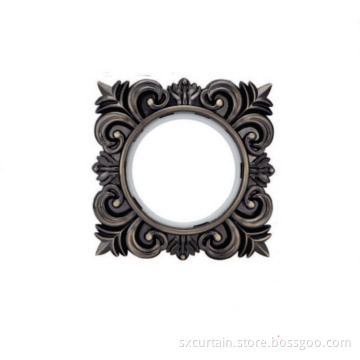 Green Bronze Curtain Built-in Silencer Ring